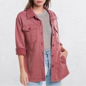 Avec Les filles button down jacket